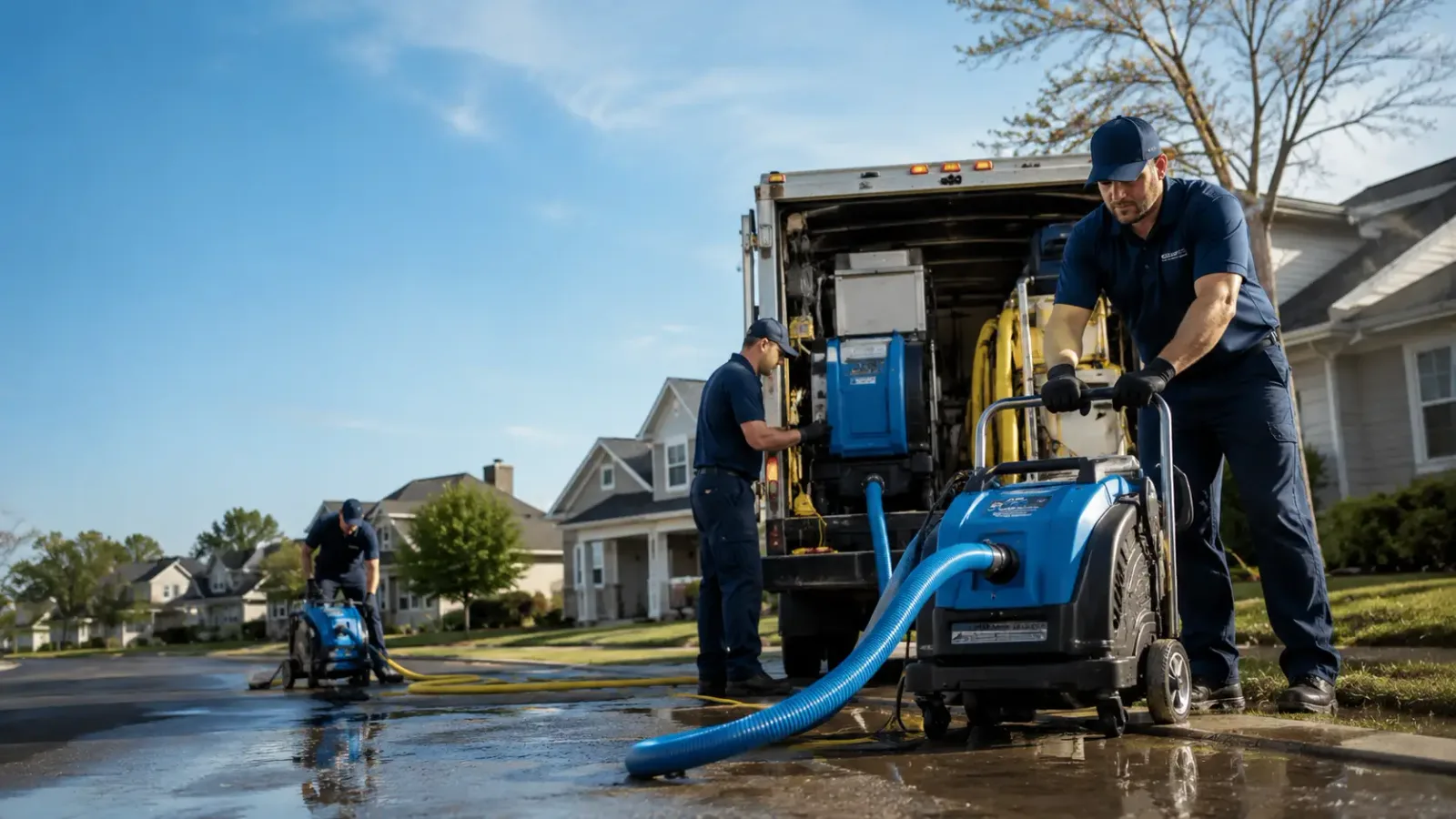 Flood Damage Cleanup in Grissom Arb, IN